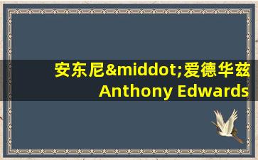 安东尼·爱德华兹Anthony Edwards